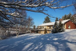 Villa Schönau im Winter