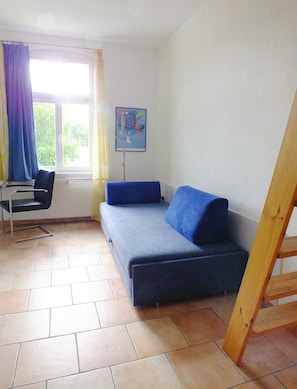 Schlafbereich mit Schlafsofa