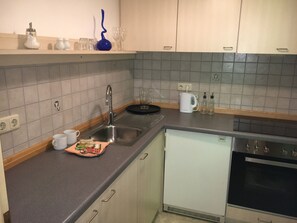 Ferienwohnung, Balkon, 1 Wohn-/Schlafraum, max. 3 Personen