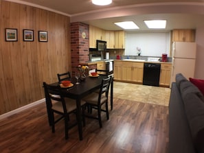 Kitchen and dining