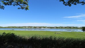 View of Bucks Creek from the yard. 84 Cranberry Lane Chatham Cape Cod - Ridgevale Retreat