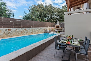 Swimming pool and exterior furniture,Gallos,Rethymno