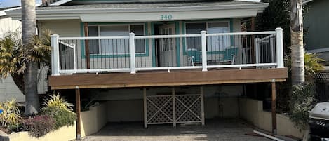 Front of House with Deck