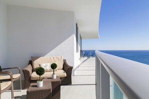 Ocean front balcony