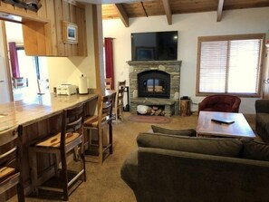 Indoors, Fireplace, Living Room, Furniture, Table