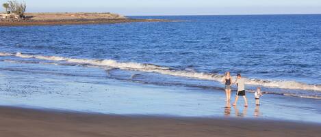Sandy beach 20 meter from the apartment