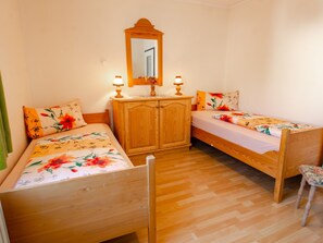 Ferienwohnung, 80qm, 3 Schlafzimmer, max. 6 Personen