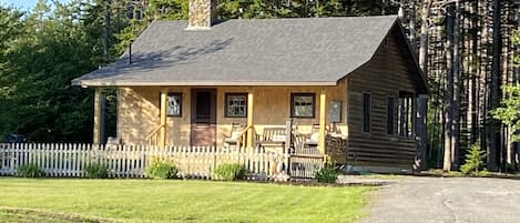 The Laughing Gull Cottage - in its new location.