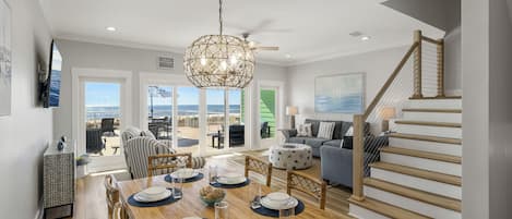 Oceanfront dining, cozy vibes, and sunset views—your beach escape starts here!