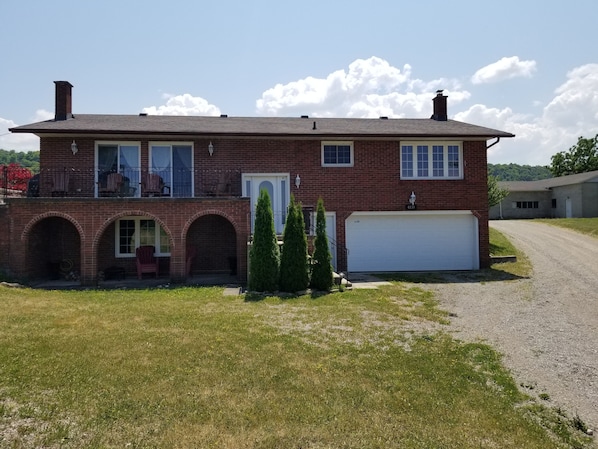 Front of the house