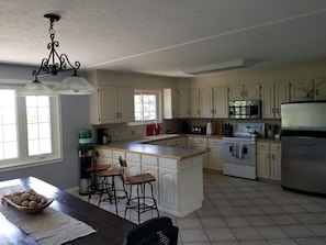 Kitchen with dining