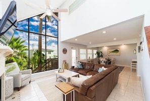 Living Room with Ocean Views