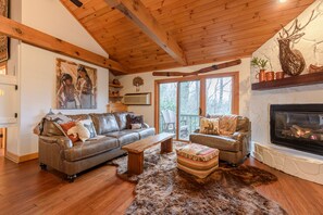 Sliding Glass Doors from Living Area onto Deck