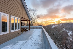 Enjoy Sunrises from the Open-Air Deck