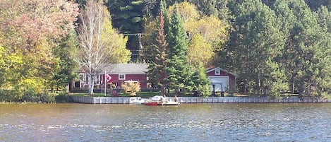 Little Boshkung Lake view looking towards cottage