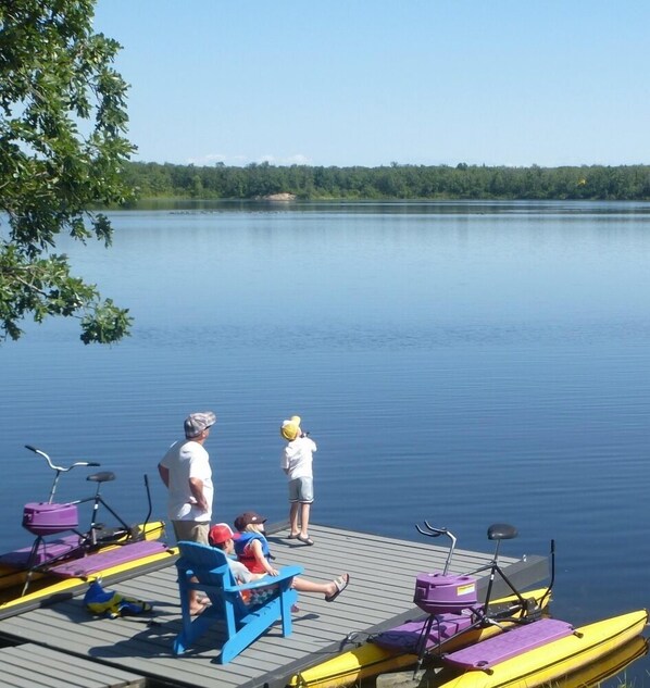 Access to dock