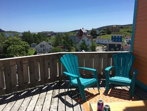 Town view from the patio