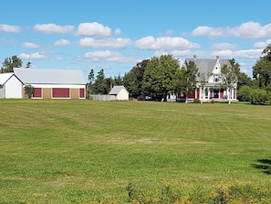 View from Rte. 19 as you arrive at Wexford Heritage House.