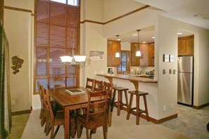 Large Dining Room and Kitchen.