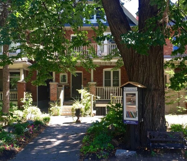 street view and our registered "Free Little Library"