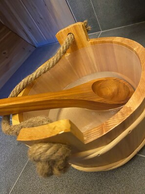 sauna ladle for steam