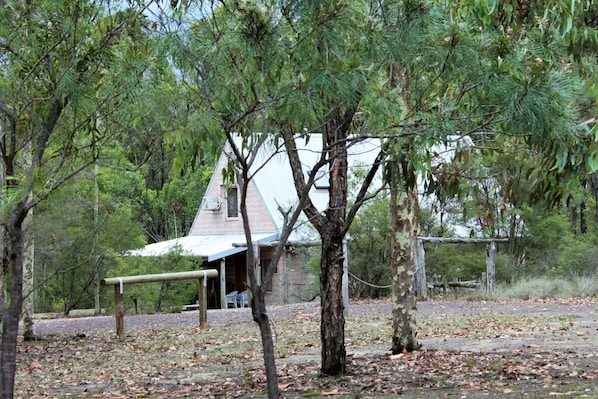 Currawong Cottage nestled amongst nature