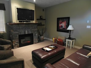 Living Room with Hdtv 