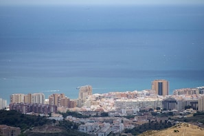 Vista a la playa o el mar