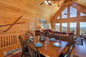 Dining Table and Open Floor Plan