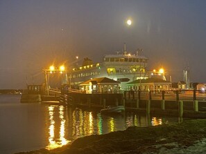 Steamship Authority Ferry arriving at Vineyard Haven