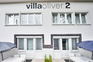 Fassade der Unterkunft