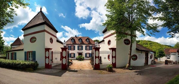Fassade der Unterkunft