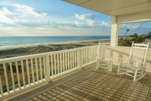 Oceanfront Porch - Second Floor