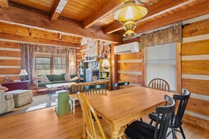 Dining Area is Open to the Living Room