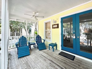 OPEN FRONT PORCH WITH CHAISE LOUNGE SEATING