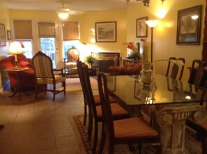 dining room/living room combo