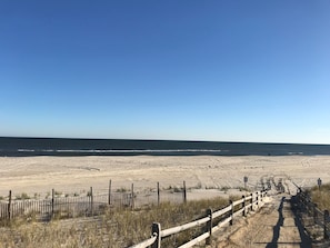 Only 1500 feet away is this beautiful large beach