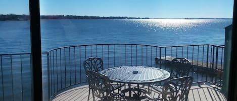 Soak up the Sun on the back patio