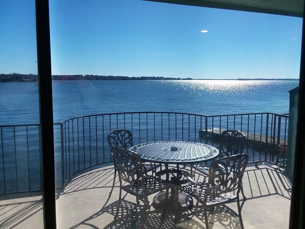 Soak up the Sun on the back patio