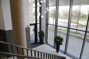 Interior entrance