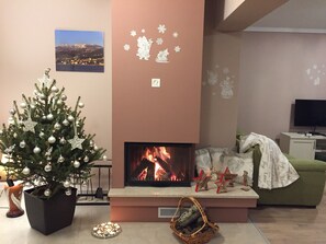 Merry Christmass & Happy New -2019-Year!!! OUR FIREPLACE