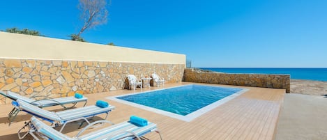 private pool with ocean view