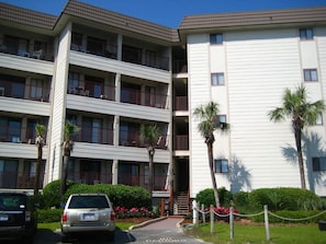 South entrance to our building.