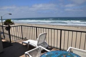 Large Ocean Front Balcony