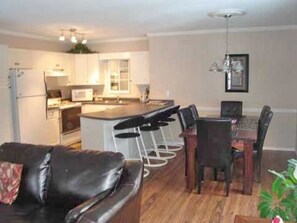 Spacious Kitchen and Dinning Area .(Kitchen Fully Equipped)