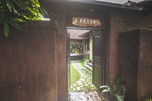 Entrada da propriedade