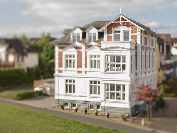 Fassade der Unterkunft