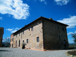 Montegonfoli main building of the XVII century