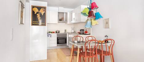 Comfortable family dining space