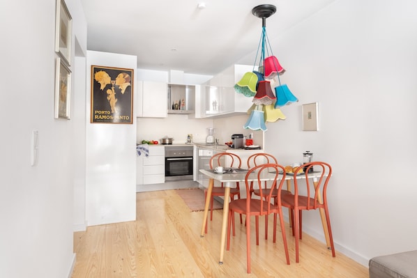 Comfortable family dining space